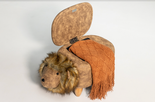 'Stoolyz' Throw Blanket - Brown